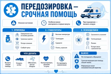 Помощь при передозировке в Петровом Вал
